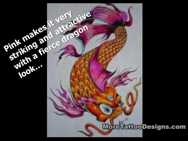 MoreTattooDesigns.com - If you like these koi fish tattoo designs I just 