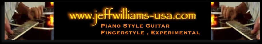 Acoustic Guitar Jeff Williams USA's ONLY FLAT Tapping guitarist