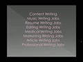 feature writing jobs contract