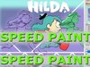 Hilda Fan art Speed paint (Twitch 220907) [ART]