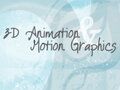 3D Animation & Motion Graphics