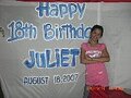 Juliet Anne's 18-th Birthday